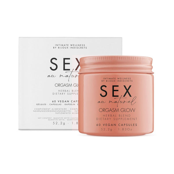 Bijoux Indiscrets Sex au Naturel Orgasm Glow Supplement 60 Capsules - TruLuv Novelties