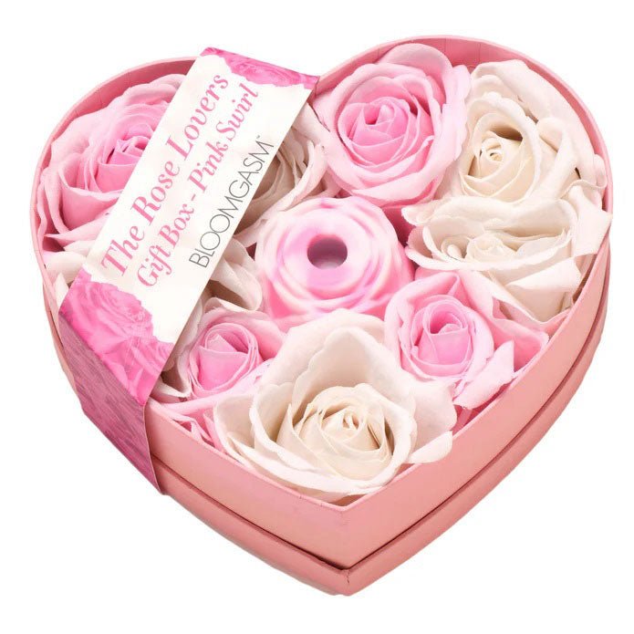 Bl the Rose Lovers Gift Box - Pink Swirl - TruLuv Novelties