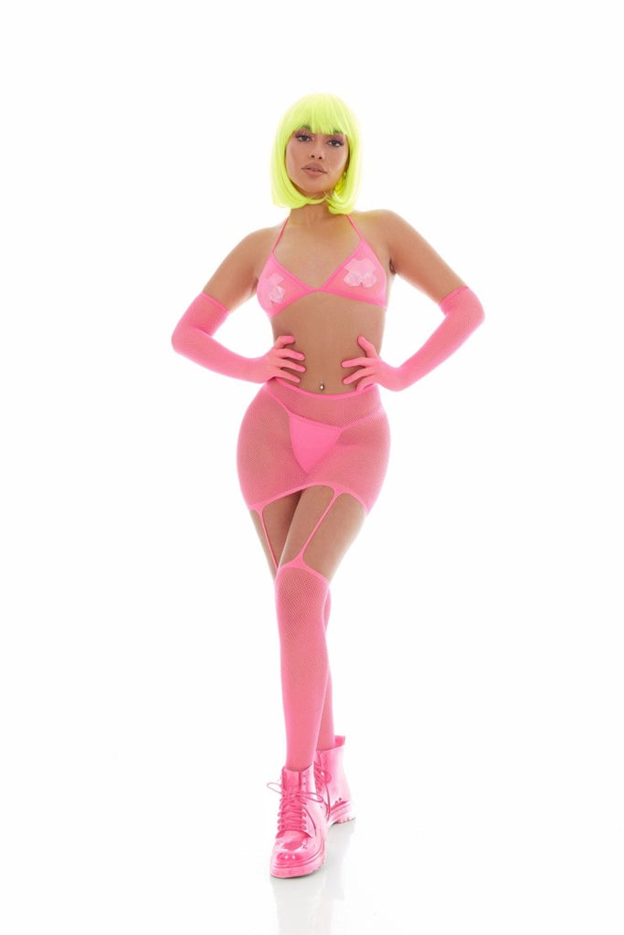 Bling Ring 5pc Set - One Size - Pink - TruLuv Novelties
