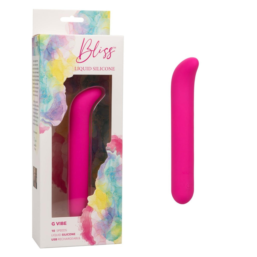 Bliss Liquid Silicone G Vibe - Pink - TruLuv Novelties