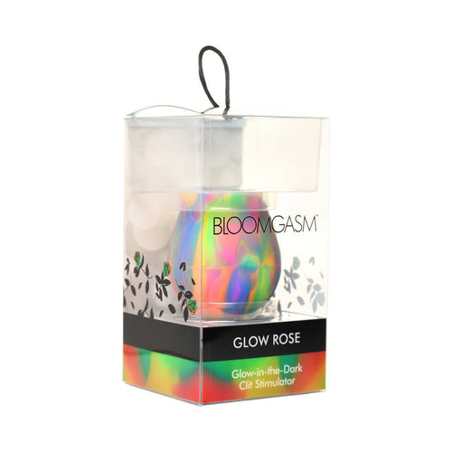 Bloomgasm Glow Rose Glow-in-the-Dark Rose Clit Stimulator - TruLuv Novelties