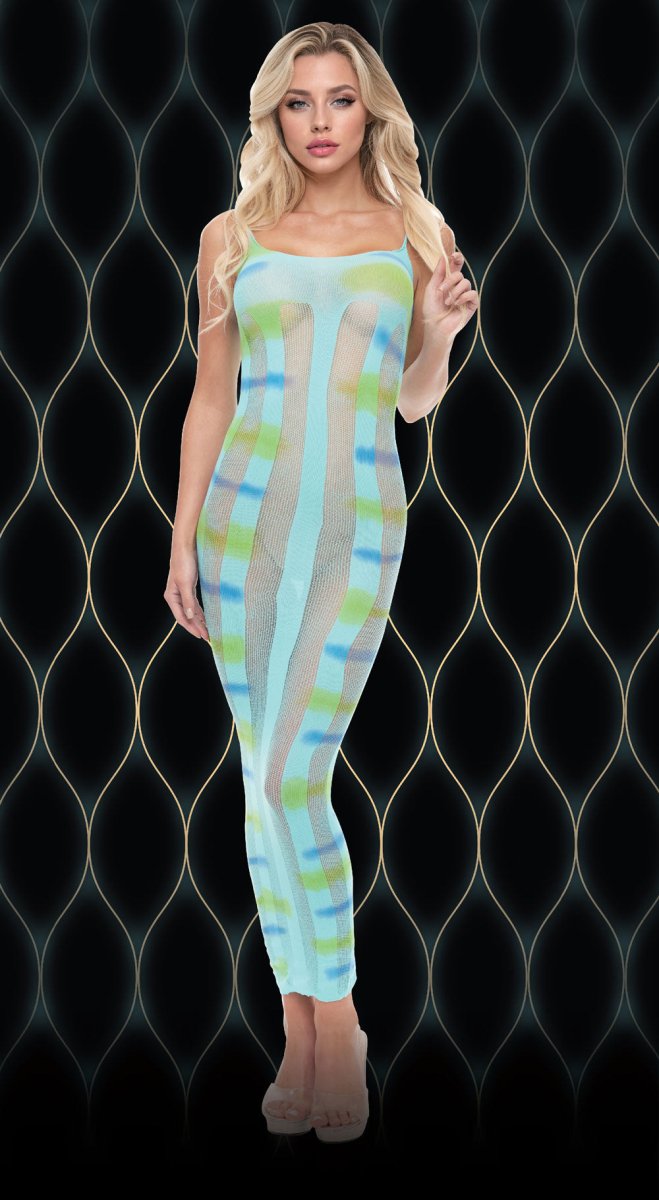 Blue Horizon Maxi Dress - Os