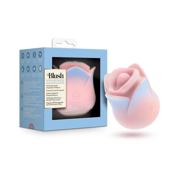 Blush Collection Kissing Rose Pink - TruLuv Novelties