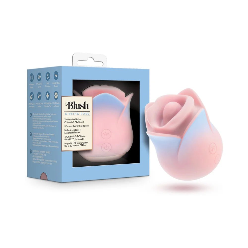 Blush Collection Kissing Rose Pink - TruLuv Novelties