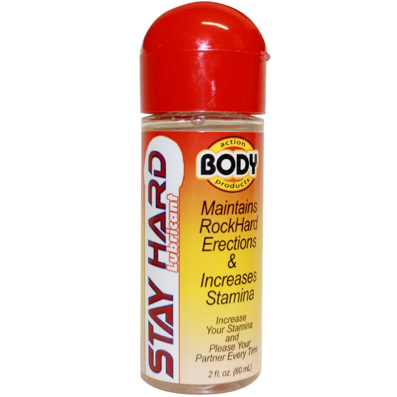 Body Action Stay Hard Lubricant (2.3oz) - TruLuv Novelties