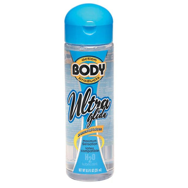 Body Action Ultra Glide Water Based Lubricant 8.5 fl oz - TruLuv Novelties