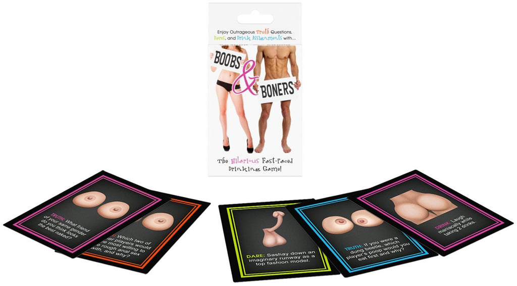 Boobs & Boners - Card Game - TruLuv Novelties