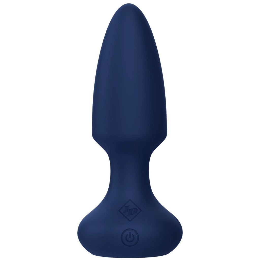 Booty Buzzer Remote Control Vibrating Plug - Blue - TruLuv Novelties