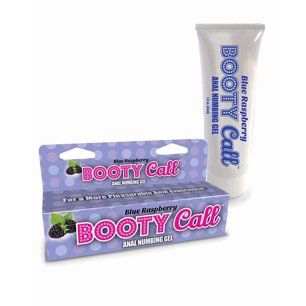 Bootycall Anal Desensitizer Blue Raspberry 1.5 oz. - TruLuv Novelties
