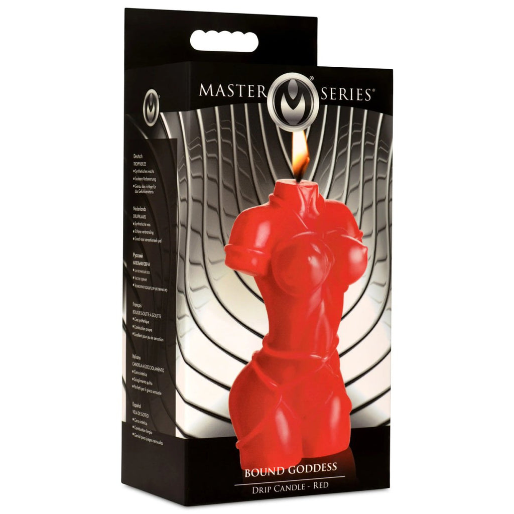 Bound Goddess Drip Candle - Red - TruLuv Novelties