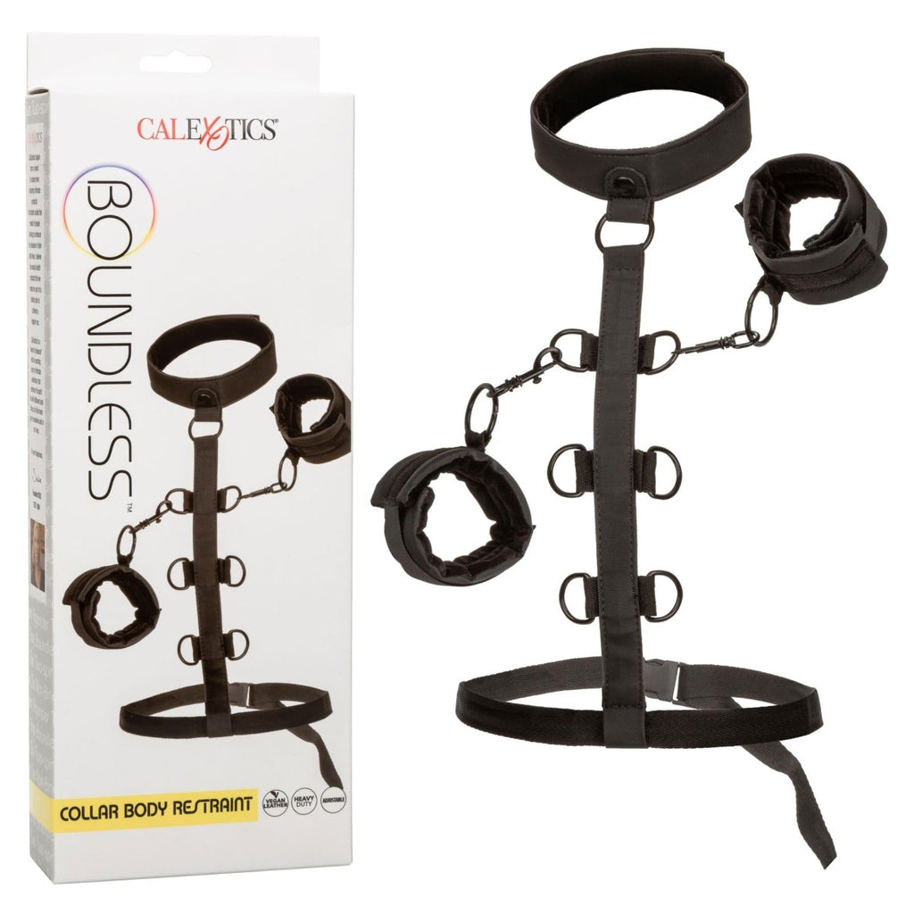 Boundless Collar Body Restraint - Black - TruLuv Novelties