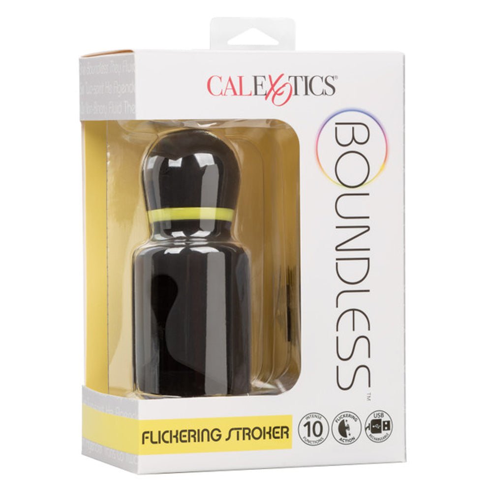 Boundless Flickering Stroker - Black - TruLuv Novelties