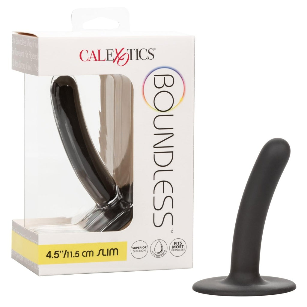 Boundless Slim - 4.5 Inch - Black - TruLuv Novelties