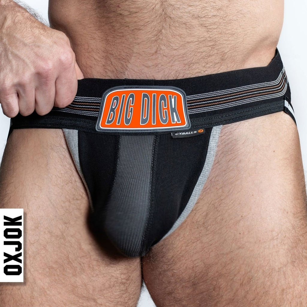 Bulger the Big Pouch Jock Black Iron Medium - TruLuv Novelties