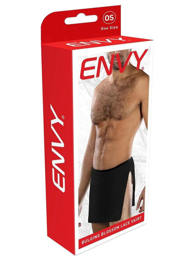 Bulging Blossom Lace Skirt - Os - Black - TruLuv Novelties