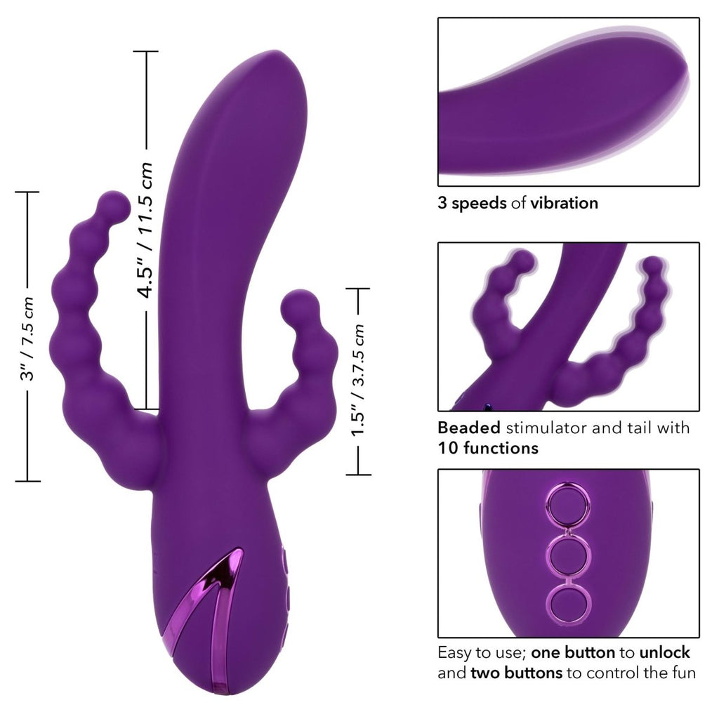 California Dreaming Long Beach Bootylicious - Purple - TruLuv Novelties