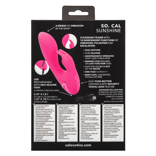 California Dreaming So. Cal Sunshine - Pink - TruLuv Novelties