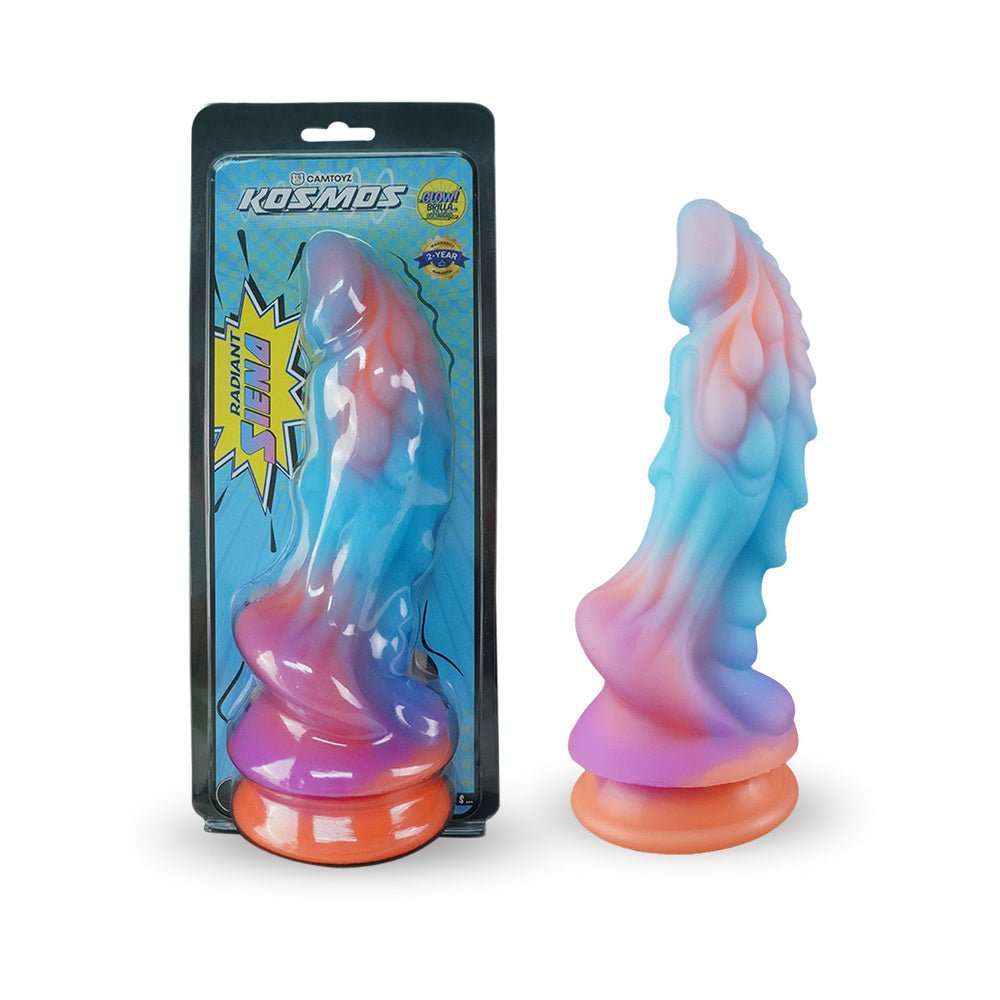 Camtoyz Kosmos Radiant Siena Glow-in-the-Dark Dildo - TruLuv Novelties