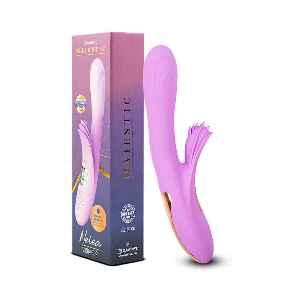 Camtoyz Majestic Nelea Heated Rabbit Vibrator - TruLuv Novelties