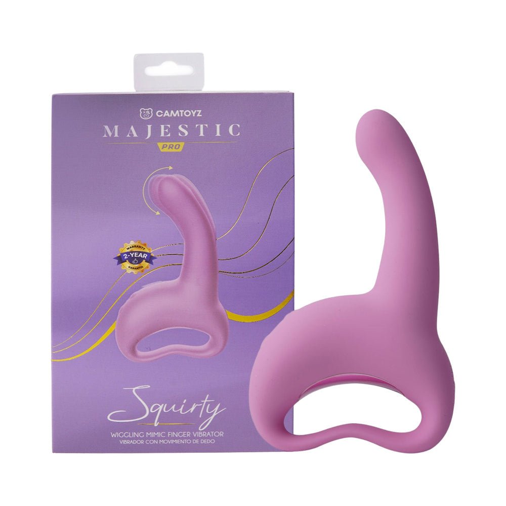 Camtoyz Majestic Pro Squirty Wiggling Mimic Finger Vibrator - TruLuv Novelties