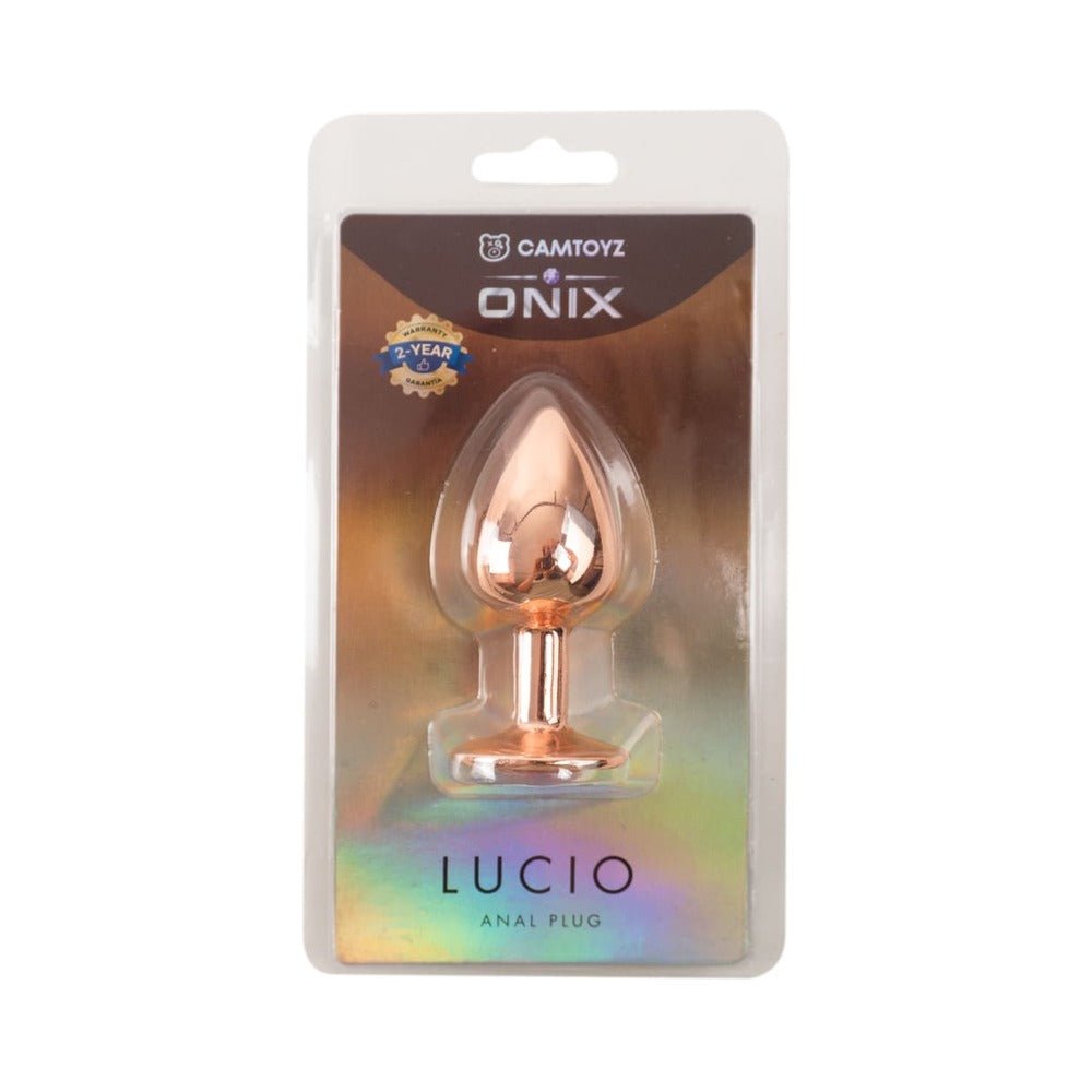 Camtoyz Onix Lucio Anal Plug Copper - TruLuv Novelties