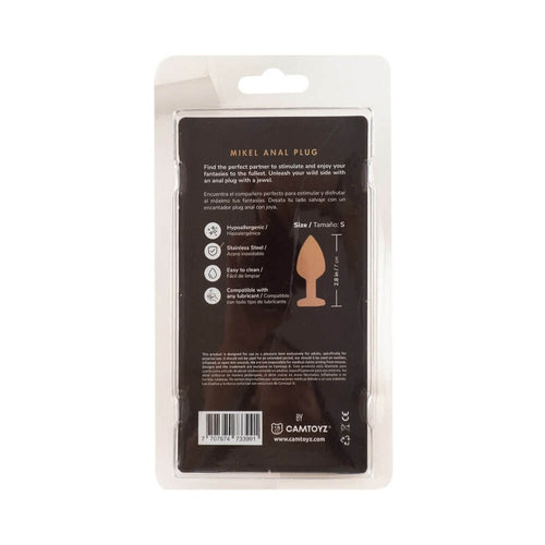 Camtoyz Onix Mikel Anal Plug Copper - TruLuv Novelties