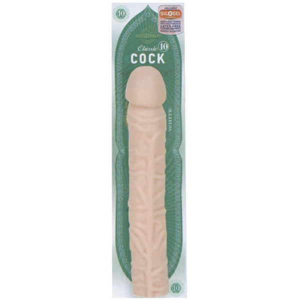 Classic Dong: 10in.x 1.75in. (Flesh) - TruLuv Novelties
