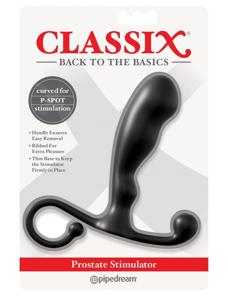 Classix Prostate Stimulator - Black - TruLuv Novelties