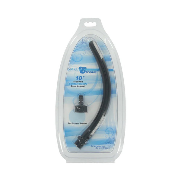 CleanStream Comfort Nozzle Silicone Tip Black - TruLuv Novelties