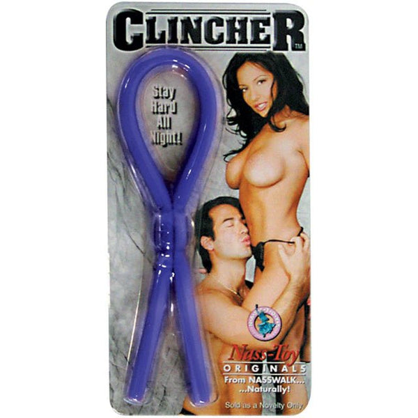 Clincher Adjustable Cock Ring (Blue) Lasso/Bolo - TruLuv Novelties