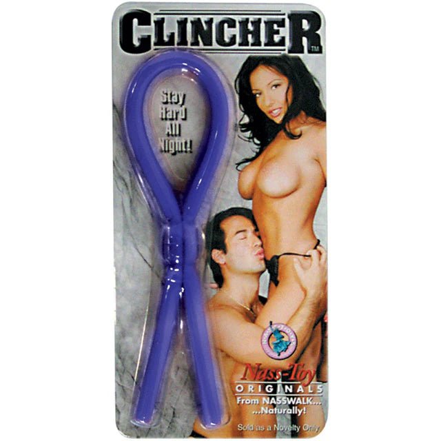 Clincher Adjustable Cock Ring (Blue) Lasso/Bolo - TruLuv Novelties