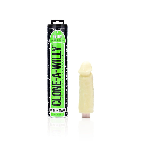 Clone - A - Willy DIY Vibrating Dildo Kit Glow - in - the - Dark - TruLuv Novelties