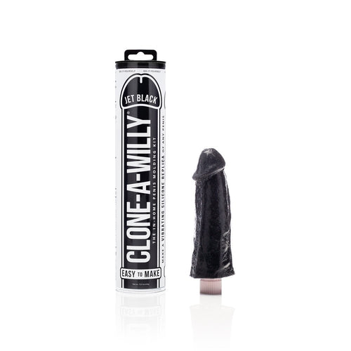 Clone-A-Willy DIY Vibrating Dildo Kit Jet Black - TruLuv Novelties