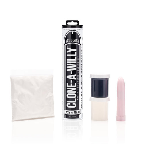 Clone-A-Willy DIY Vibrating Dildo Kit Jet Black - TruLuv Novelties