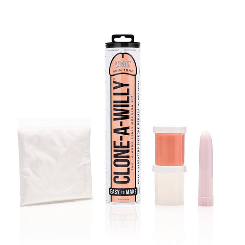Clone - A - Willy DIY Vibrating Dildo Kit Light Skin Tone - TruLuv Novelties