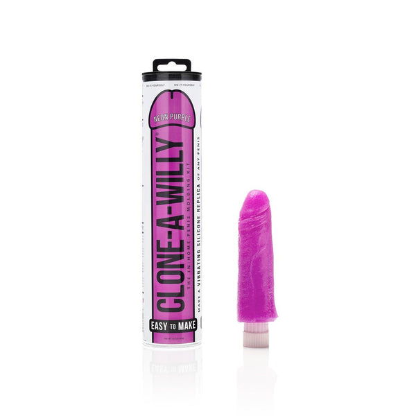Clone-A-Willy DIY Vibrating Dildo Kit Neon Purple - TruLuv Novelties