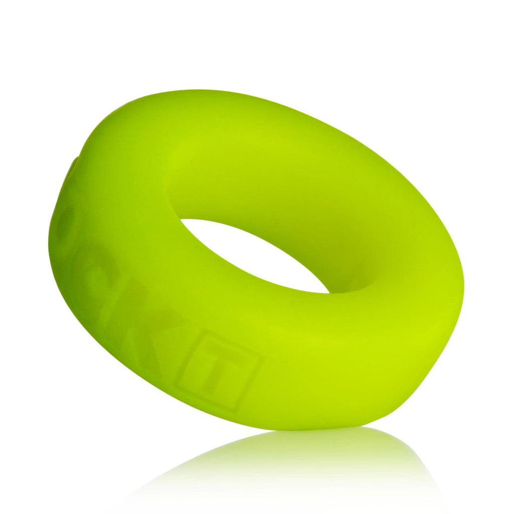 Cock T Comfort Cockring by Atomic Jock - Acid Yellow - TruLuv Novelties