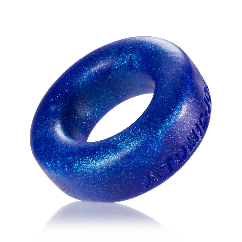 Cock T Comfort Cockring by Atomic Jock Silicone Smoosh - Blueballs - TruLuv Novelties