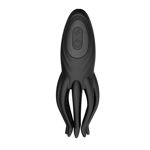 Cockpower Electric Octopus Masturbator - Black - TruLuv Novelties
