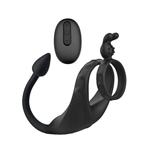 Cockpower Remote Control Ultimate Exciter - Black - TruLuv Novelties