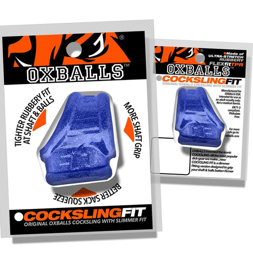 Cocksling Fit Sling - Blue Fire - TruLuv Novelties