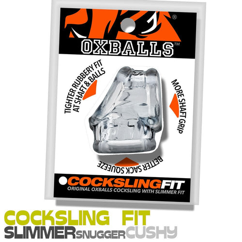 Cocksling Fit Sling - Clear - TruLuv Novelties