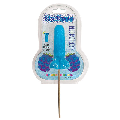 Cocktails 3D Lollipops Blue Raspeberry - TruLuv Novelties