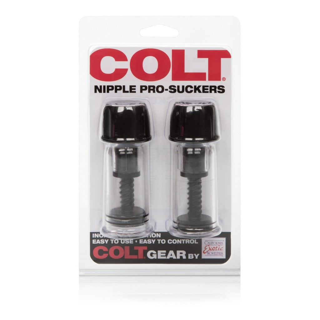 Colt Nipple Pro-Suckers - Black - TruLuv Novelties