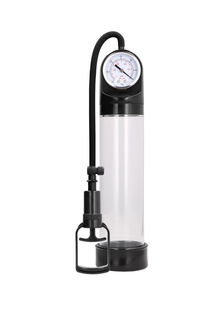 Comfort Pump With Advanced Psi Gauge - Transparent - TruLuv Novelties