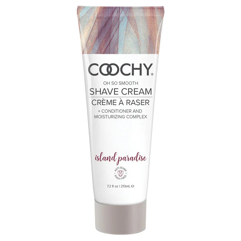 Coochy Shave Cream Island Paradise 7.2 fl.oz - TruLuv Novelties
