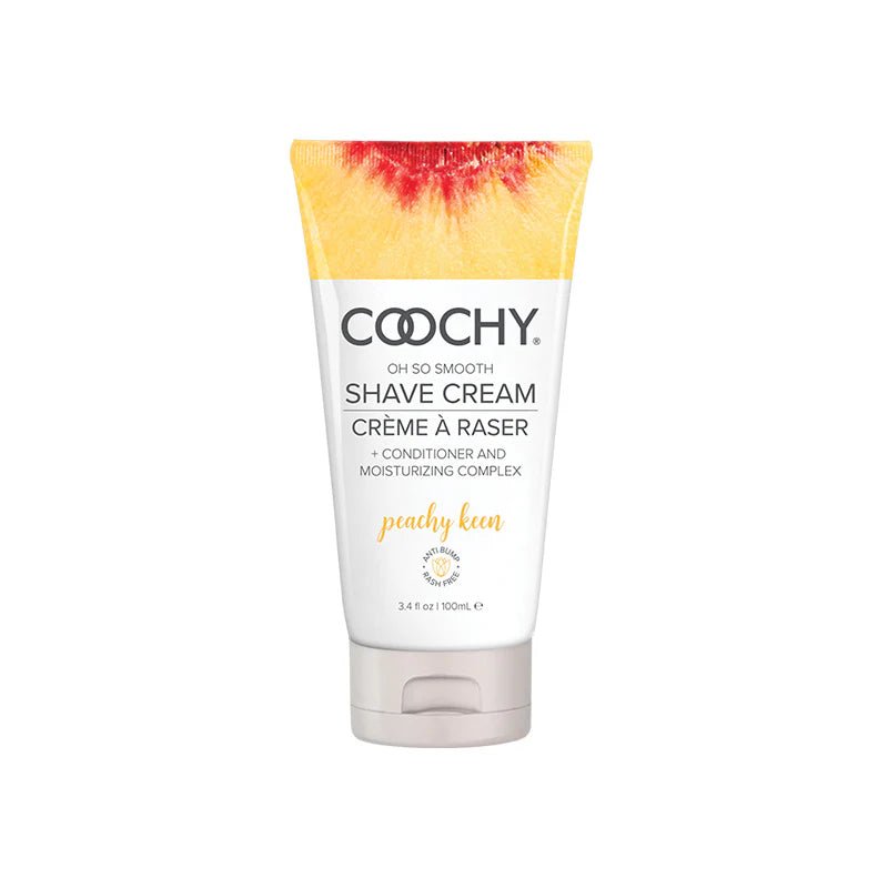 Coochy Shave Cream Peachy Keen 3.4 fl.oz - TruLuv Novelties