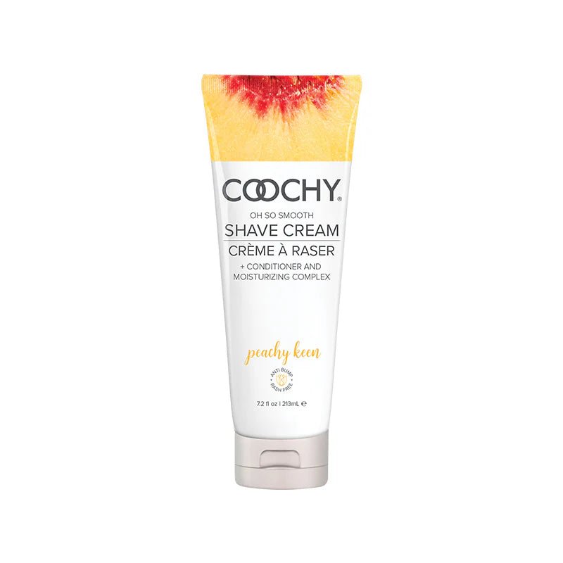 Coochy Shave Cream Peachy Keen 7.2 fl.oz - TruLuv Novelties