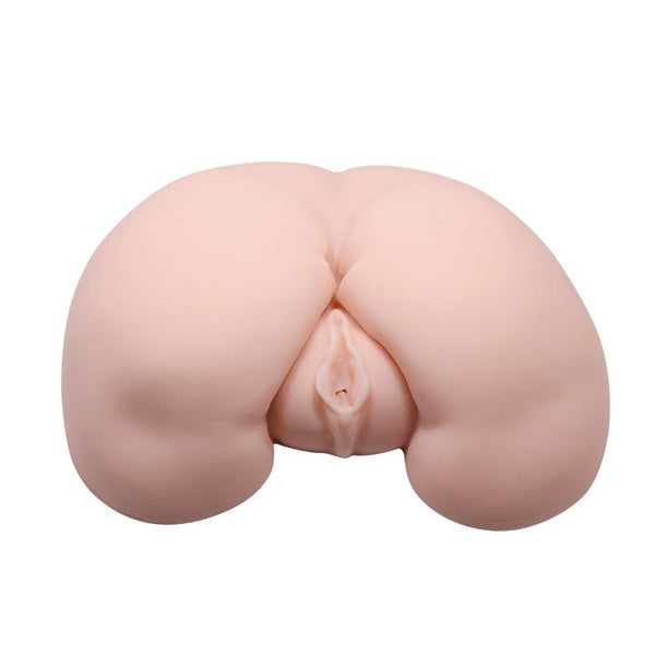 Crazy Bull the Realistic Skin - Like Texture Vagina and Anal Masturbator Busty Butt and Vibration - TruLuv Novelties