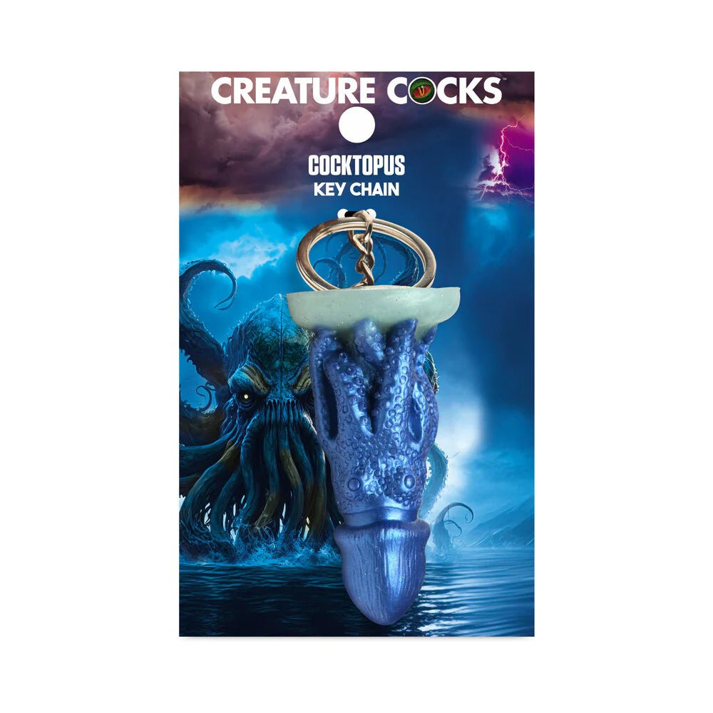 Creature Cocks Cocktopus Silicone Keychain - TruLuv Novelties